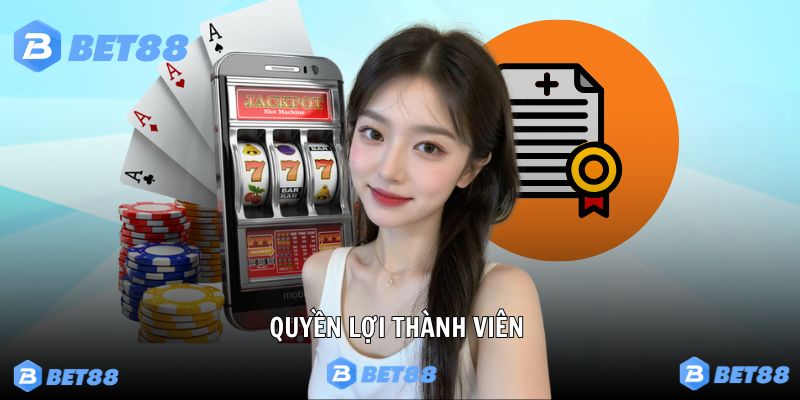 Quyền lợi của người chơi tham gia cá cược thương hiệu này